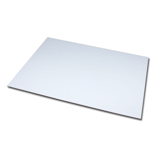3x Magnetfolie DIN A4 297x210 mm 0,6 mm Magnet Platte Schild Anisotrop Weiß matt - Bild 1 von 2