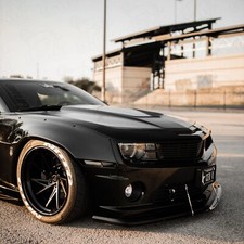 Front Fender Flares V1 Wide Body For Chevrolet Camaro Vth S1s2 09-15 Front Fender Flares V1 Wide Body For Chevrolet Camaro Vth S1s2 09-15
