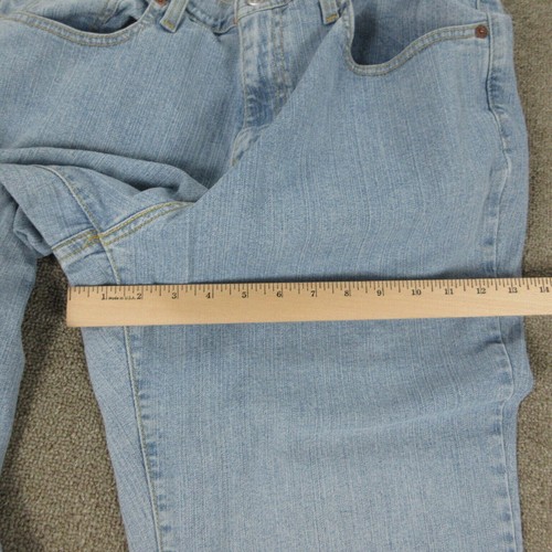 Levis 550 Jeans Womens 16 Short Blue Denim Relaxed Bootcut 33x28* - Bild 13 von 21
