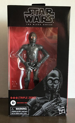 Star Wars The Black Series 0-0-0 (Triple Zero) 6-Inch Action Figure In Stock