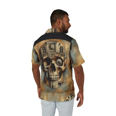The Architect aftertaste Men's Hawaiian Camp Shirt (AOP)