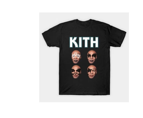 Kith   Mike Tyson Short Sleeve S 2345Xl Black Unisex T shirt