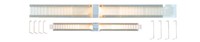 Fleischmann 6462 Innenbeleuchtung H0 Neu Ovp