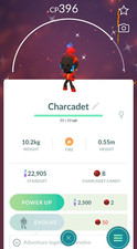 Pokémon Shiny Charcadet - MlNl P T C - GO Re...