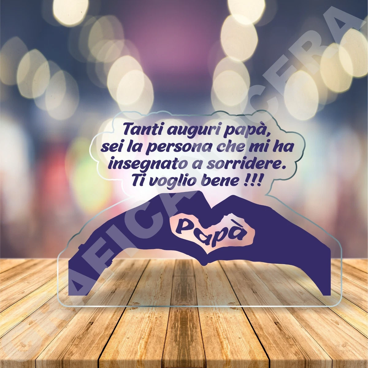YCHXI Banner di Sfondo for La Festa del papà Felice, 70 x 43 Banner Blu Extra Grandi, Regalo for Le Forniture for papà, for Decorazioni for Feste di Compleanno for La Festa