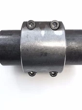 John Deere Gator steel weld tube clamps bolt on 1.75" 1 3/4" roll cage mounts 