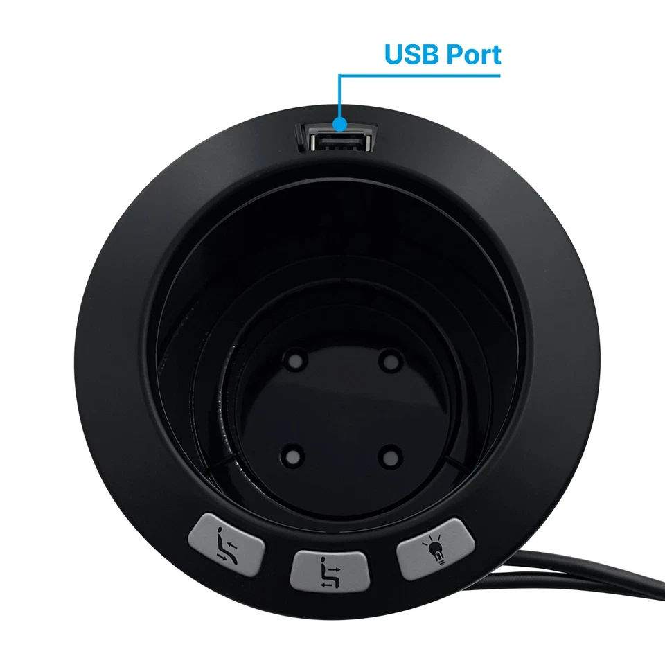 Raffel Systems CHB R1ULBL 02 Theater Cup Holder for Power Recliner Lift Chairs - Image 3 of 4