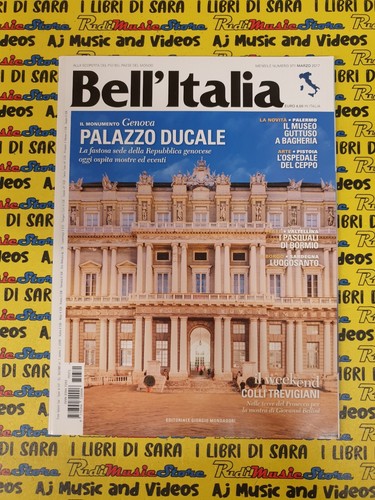 Rivista*Magazine BELL'ITALIA n.371 marzo 2017 GENOVA-PALAZZO DUCALE (AM16) - 第 1/1 張圖片