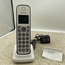 Panasonic KX-TGDA51G Cordless Handset Expansion Phone White/Black  Charge Base