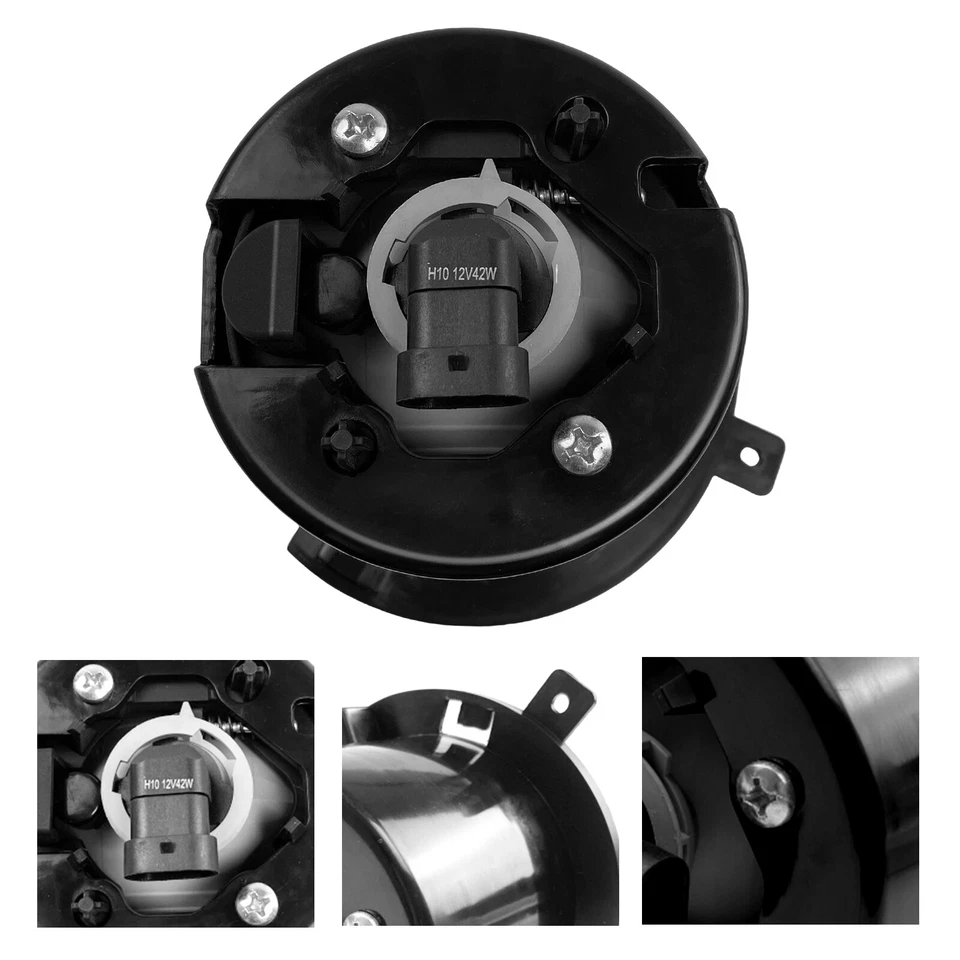 Luces antiniebla delanteras para Dodge Durango 2011-2013 con soporte izquierdo y derecho Foto 3 de 4