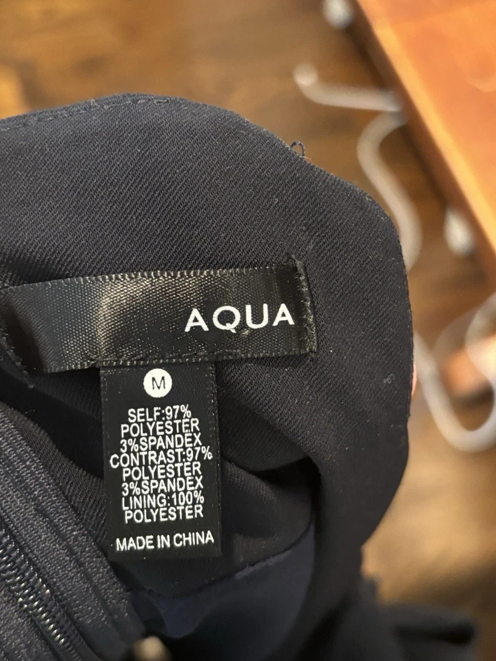 Mameluco Aqua blanco y negro, M Foto 3 de 4