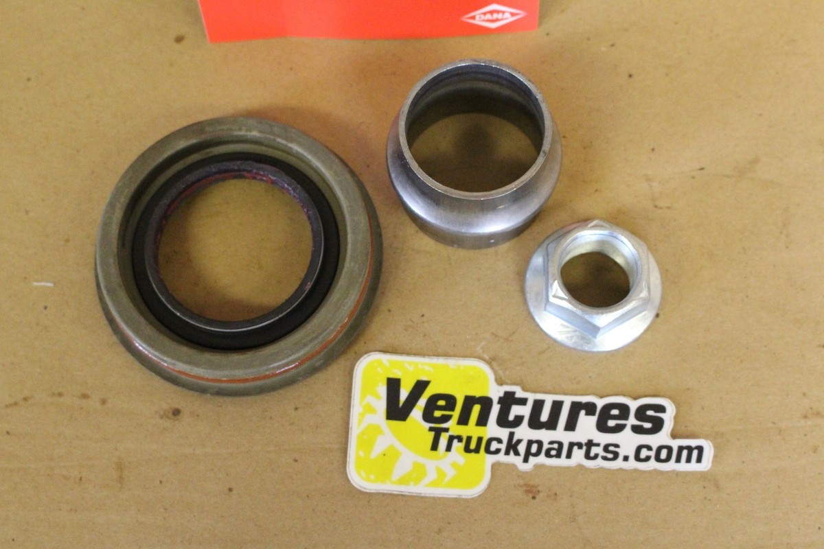 PINION SEAL CRUSH SLEEVE AND PINION NUT JK JEEP WRANGLER RUBICON