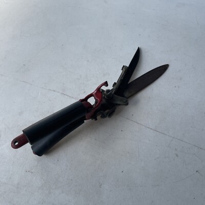 VINTAGE (UNBRANDED) GARDEN SHEARS PRUNER CLIPPERS (t7)