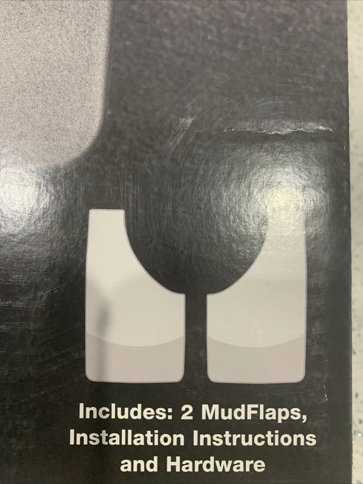 WeatherTech No-Drill MudFlaps - 120059 - Black 2010-2017 Chevy Equinox Foto 3 de 4