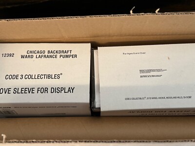 Code 3 Backdraft Set Chicago Fire Station Engine 17 Ladder