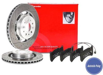 BREMBO BREMSENSATZ WK 360MM VORNE MASERATI GRAN TURISMO CABRIO QUATTROPORTE 4.7