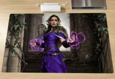 Magic the Gathering Liliana of the Veil MTG Playmat TCG CCG Pad Card Game Mat
