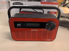 Jensen JEP-250 AM/FM Weather Alert Portable Radio - Multicolor
