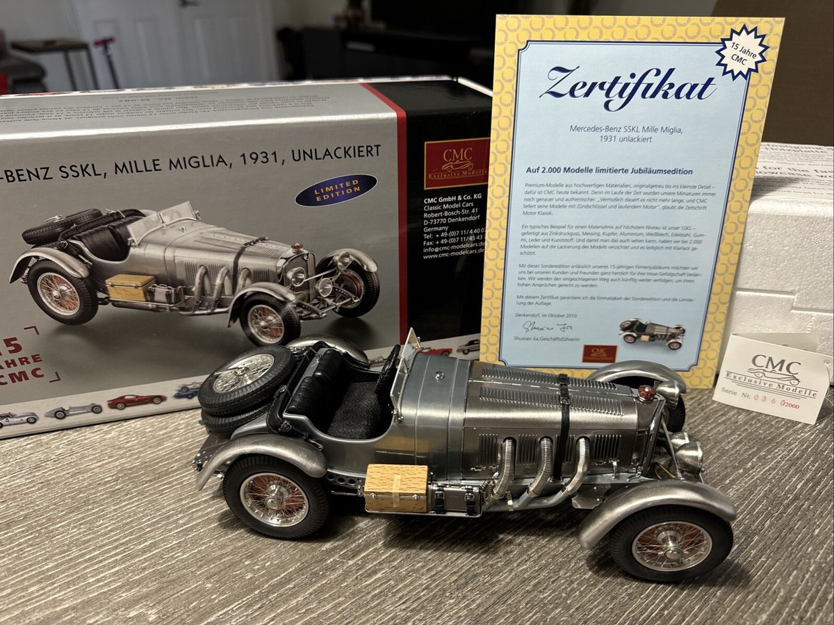 CMC 限定品 】1931 Mercedes-Benz SSKL