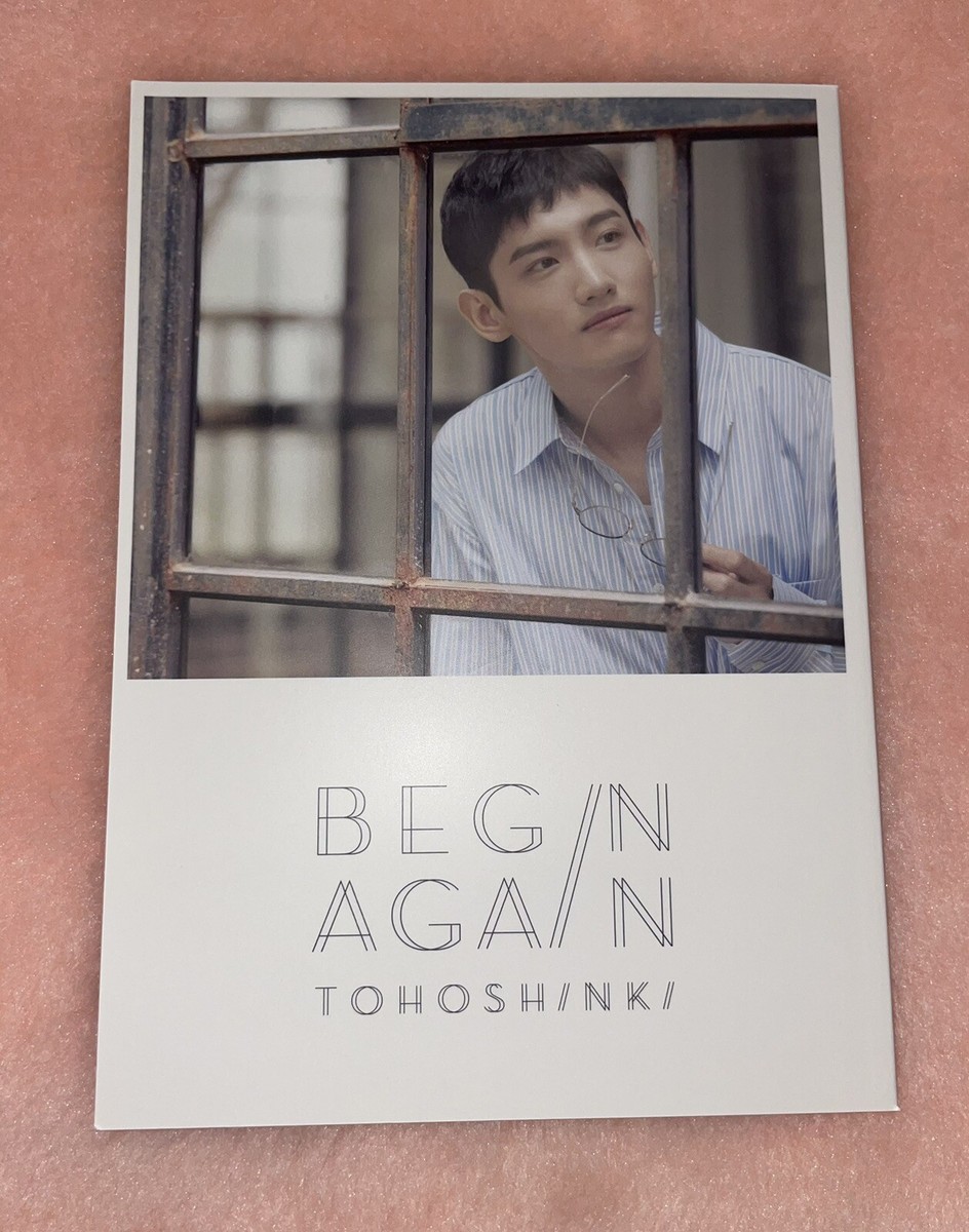 東方神起TOHOSHINKI BEGIN AGAIN 3CD TVXQ TOHOSHINKI Album Begin Again Japan Press 3 CD + DVD +
