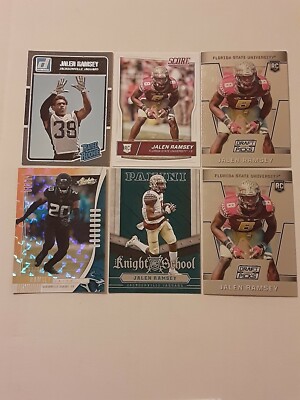 2016 Jalen Ramsey Panini Night School Prizm Donruss Score Rookie Cards & Ice /75