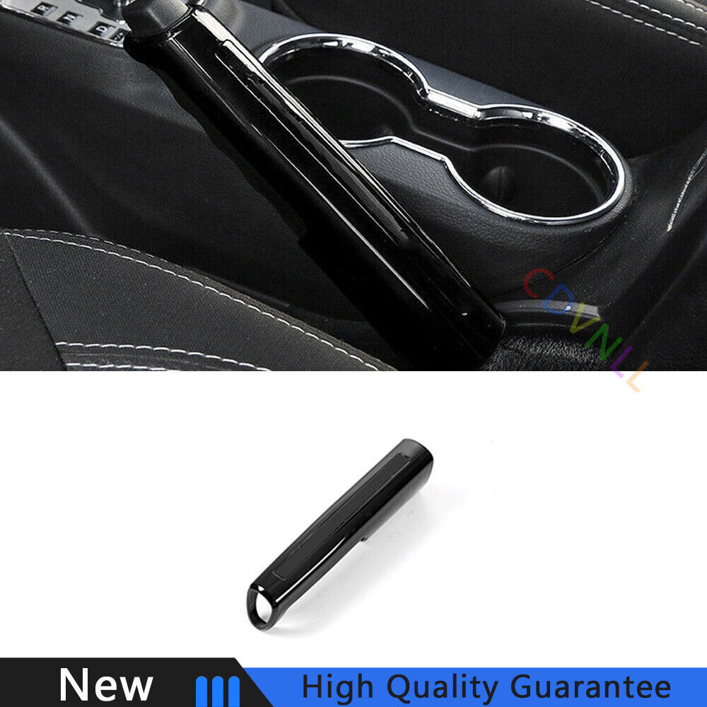 For Jeep Wrangler JK 11-17 Black Plastic Middle Console Handbrake Set Cover Trim