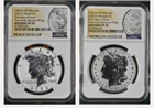 2023 S Reverse Proof Morgan Peace Silver Dollar NGC PF70 FIRST DAY ISSUE,  FDI