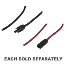 Câble d'alimentation PV préfabriqué de qualité avec extrémité étamée nue, prise