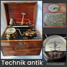 original Wohlmuth Technik antik Elektrisierapparat Medizinische Geräte um 1920