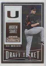2015 Panini Contenders Draft Ticket 52/99 Andrew Suarez #37 0c4