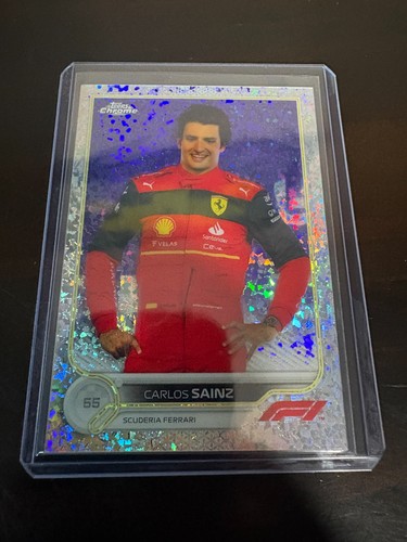 Carlos Sainz 2022 Topps Chrome Mini Diamond Refractor #30 /299 - Bild 1 von 2