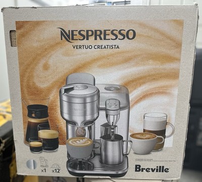 Breville Nespresso Vertuo Creatista Stainless Steel Brand new