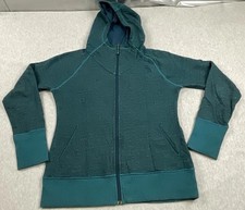 The North Face Fleece Jacket Women  s Medium Full Zipper Hooded Outdoor Classic