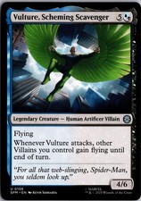 Vulture, Scheming Scavenger 158 Marvel's Spider-Man Magic: The Gathering NM