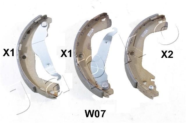Fits JAPKO 55W07 BRAKE SHOE SET