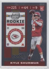 2019 Panini Contenders Optic Rookie Ticket Kyle Shurmur #100 5o1