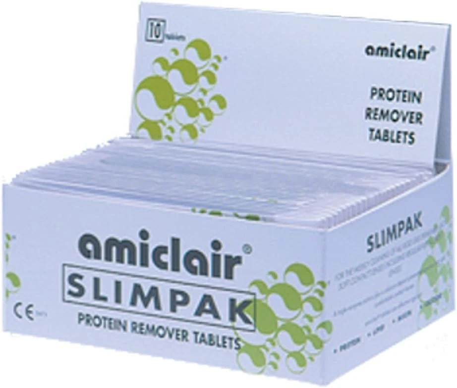 Amiclair Weekly Enzymatic Protein Remover Contact Lens Cleaning Tablets...