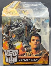 Transformers Human Alliance Autobot Jazz mit Capatain Lennox MISB Neu