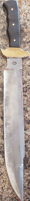 #ad Predator movie Bowie Hunting Fixed Blade Knife Wood Handle Sheath $119.99