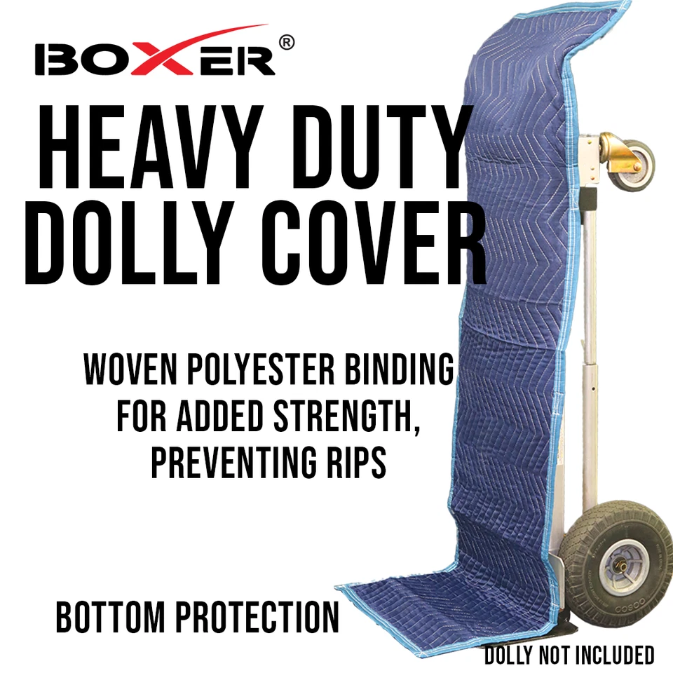 Cubierta acolchada para camión de mano BoxerTool, cubiertas para carretillas de cobertura completa de 62" x 17" Foto 3 de 4