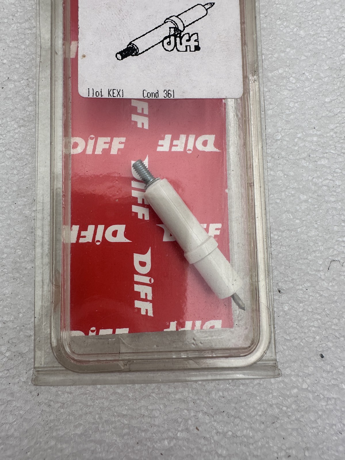 Électrode 8748107070 Diff 458002 en acier durable pour brûleur - 3