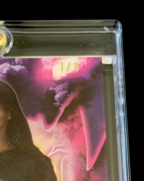 2025 Topps Chrome Deadpool Wolverine X-23 The Void #TV-6 SSP 1/1 SUPERFRACTOR  view 4