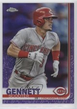 2019 Topps Chrome Purple Refractor 120/299 Scooter Gennett #58 2k3