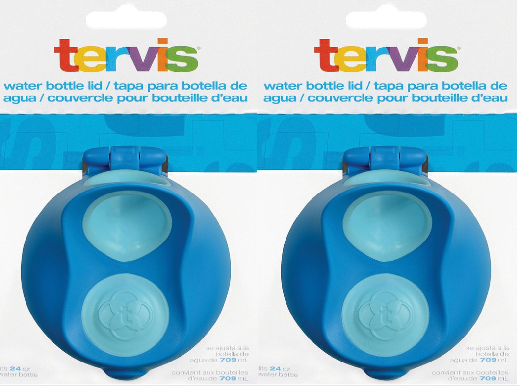 Lid For Legacy 24oz Water Bottle Turquoise 2 Pack