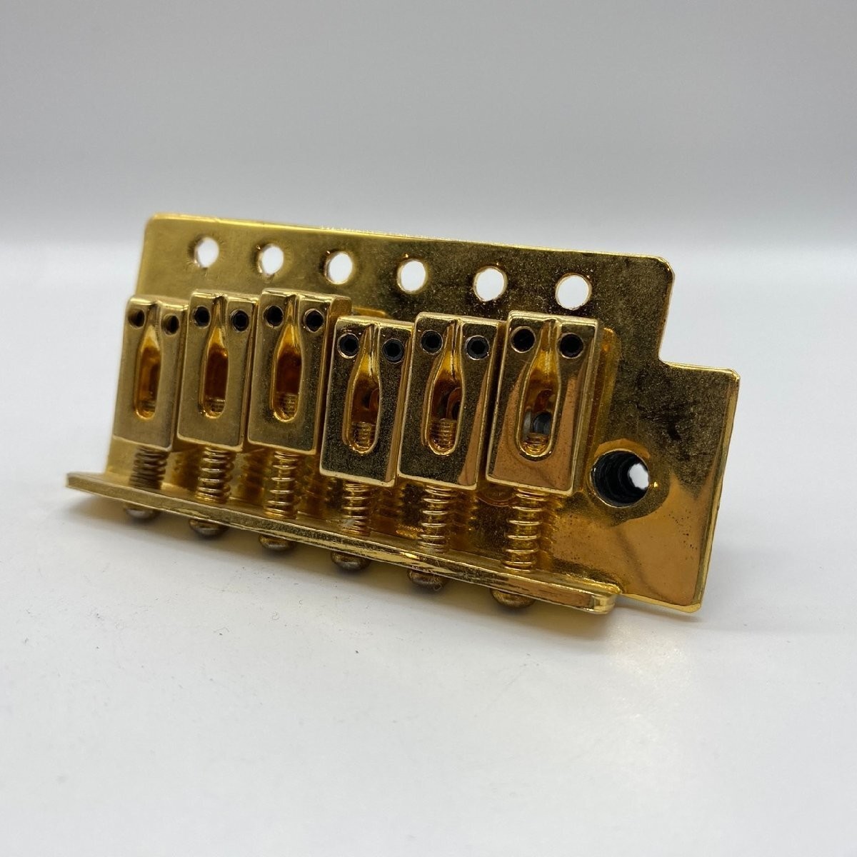 Pont trémolo doré pour guitare électrique avec vis de montage d'occasion