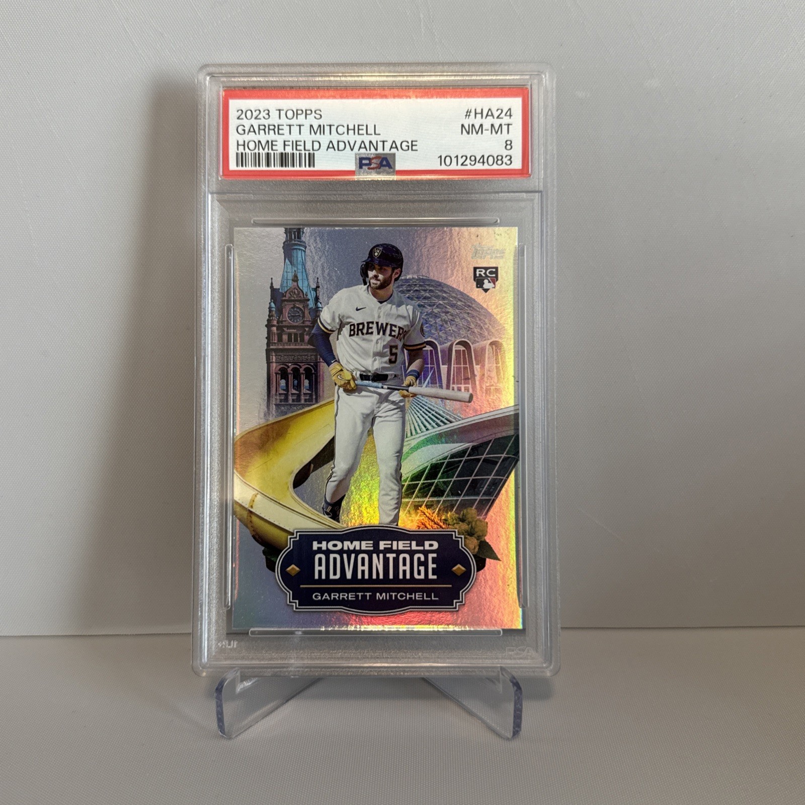 2023 Topps Update Series - Home Field Advantage Garrett Mitchell #HA-24 (RC)