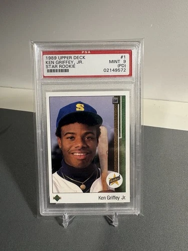 1989 Upper Deck - Ken Griffey Jr #1 (RC) PSA 9 (PD) Qualifier