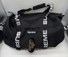 NEW Supreme Duffle Bag Black (SS18) Large