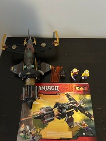 LEGO NINJAGO: Boulder Blaster (70747) 100% Complete with Anacondra Mech (30291)