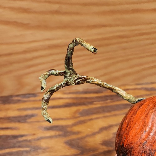 RAR Vintage Halloween Zellstoff Pappmaché bemalt Kreatur Monster Kobold - Bild 7 von 14